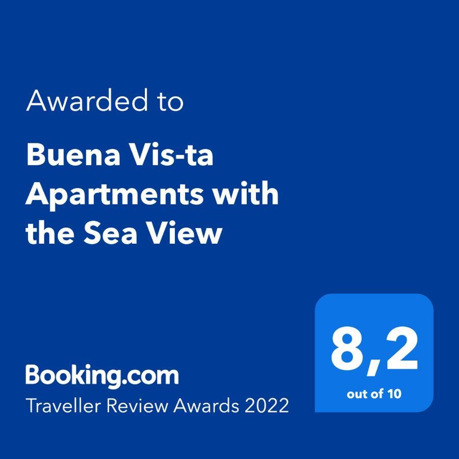Buena Vis-Ta Apartments With The Sea View Ngoại thất bức ảnh